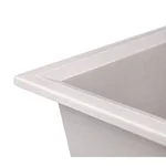 Кухонная мойка Lidz 790×495 мм/230 COL-06 из искусственного камня светло-бежевая, врезная с крылом (LIDZCOL06790495230)