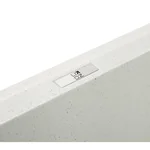 Кухонна мийка Lidz 790×495 мм/230 STO-10 зі штучного каменю світло-сіра з універсальним крилом (LIDZSTO10790495230)