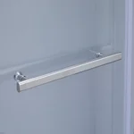 Душевая кабина Lidz SC90x90CRMLOWTR Dozorca SC90×90 мм.CRM.LOW.TR пятиугольная распашная хромированная с прозрачным стеклом 6 мм (LDSC9090CRMLOWTR)