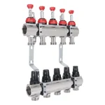 Коллектор Thermo Alliance Forte SF001W5 латунный с расходомерами на 5 выходов 1 (SF001W5)