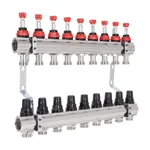 Коллектор Thermo Alliance Forte SF001W9 латунный с расходомерами на 9 выходов 1 (SF001W9)