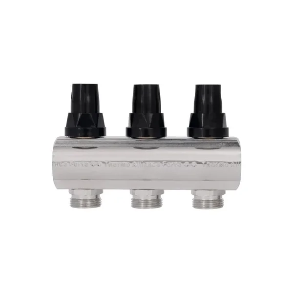 Колектор Thermo Alliance Forte SF002W3 латунний хромований на 3 виходи 1 (SF002W3)