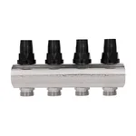 Коллектор для радиаторного отопления Thermo Alliance Forte SF002W4 латунный хромированный на 4 выхода 1 (SF002W4)
