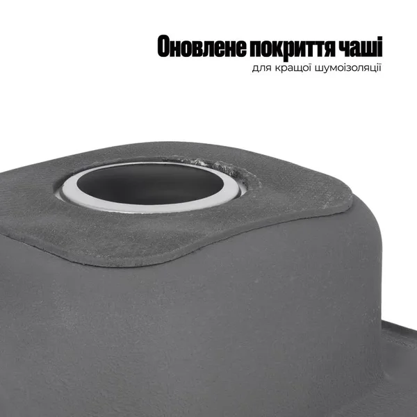 Кухонна мийка Lidz 3838 сатинова товщиною 0, 6 мм (LIDZ3838SAT06)