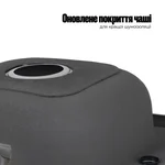Кухонна мийка Lidz 6060-R сатинова з нержавіючої сталі товщиною 0, 6 мм (LIDZ6060RSAT06)