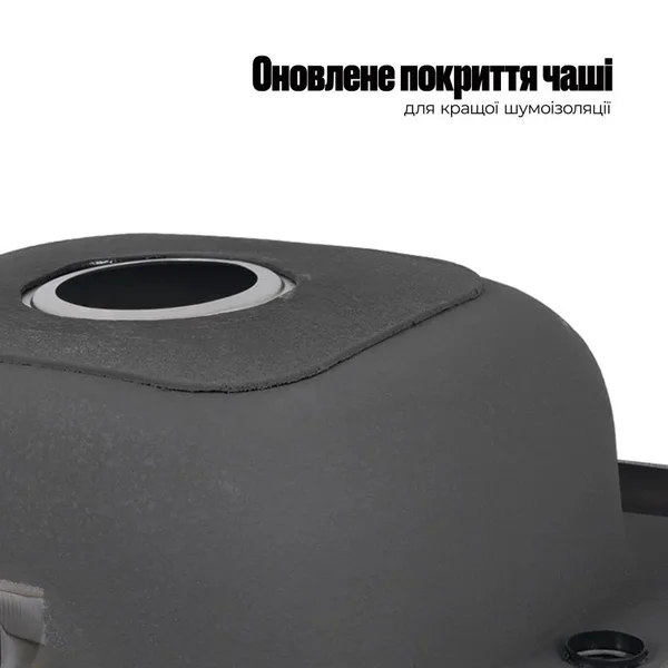 Кухонна мийка Lidz 6060-R сатинова з нержавіючої сталі товщиною 0, 6 мм (LIDZ6060RSAT06)