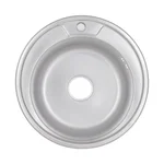Кухонная мойка Lidz 510-D micro decor толщиной 0, 8 мм (LIDZ510MDEC08)