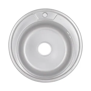 Кухонна мийка Lidz 510-D micro decor товщиною 0, 8 мм (LIDZ510MDEC08)