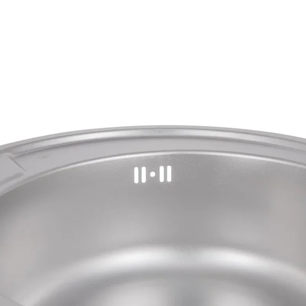 Кухонная мойка Lidz 510-D micro decor толщиной 0, 8 мм (LIDZ510MDEC08)
