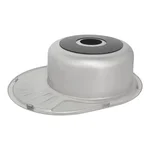 Кухонна мийка Lidz 5745 нержавіюча micro decor товщиною 0, 8 мм (LIDZ5745MDEC08)