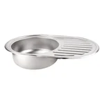Кухонна мийка Lidz 7750 з покриттям micro decor товщиною 0, 8 мм (LIDZ7750MDEC08)