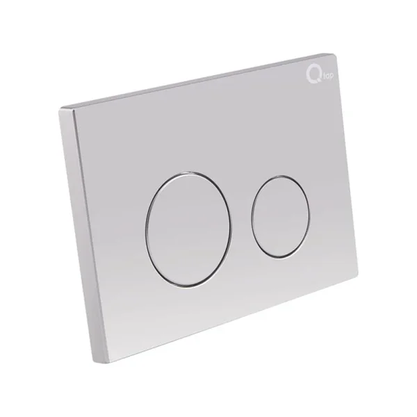 Інсталяція для унітаза 4 в 1 Qtap Nest ST з круглою сатиновою панеллю змиву (QT0133M425M11111SAT)