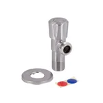 Запорный вентиль Lidz Went 112 1/2*1/2 LDWEN112NKS34930 Nickel