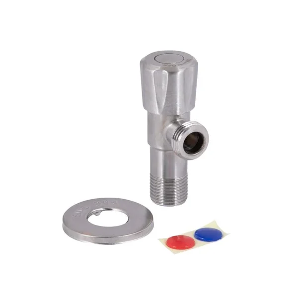 Запорный вентиль Lidz Went 112 1/2*1/2 LDWEN112NKS34930 Nickel