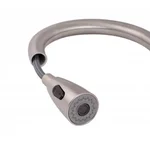 Смеситель для кухни Lidz Aria 015FL из нержавеющей стали цвета никель с выдвижным изливом (LDARI015FLNKS34945)