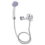 Смеситель для ванны Lidz Gloria 006 хромированный с душевым гарнитуром (LDGLO006CRM35118)