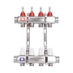 Коллектор Thermo Alliance Standart SD0044 нержавеющий с расходомерами на 4 выхода 1 (SD0044)