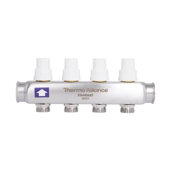 Коллектор Thermo Alliance Standart SD0044 нержавеющий с расходомерами на 4 выхода 1 (SD0044)