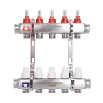 Колектор Thermo Alliance Standart SD0045 нержавіючий з витратомірами на 5 виходів 1 (SD0045)
