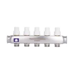 Колектор Thermo Alliance Standart SD0045 нержавіючий з витратомірами на 5 виходів 1 (SD0045)
