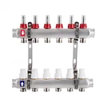 Коллектор с расходомерами Thermo Alliance Standart SD0046 из нержавеющей стали на 6 выходов 1 (SD0046)