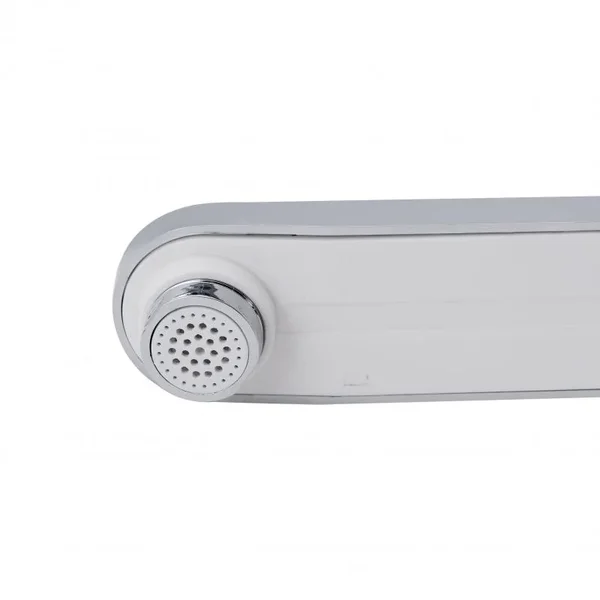 Проточний кран-водонагрівач Lidz LDWAR061WCR35431 Warm 061 з нержавіючої сталі, білий з хромом, потужністю 3 кВт (LDWAR061WCR35431)