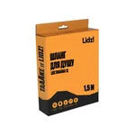 Душовий шланг Lidz LDNIA12CRM35460 Niagara 12 з хромованої нержавіючої сталі, розтяжний 1.5-2.0 м (LDNIA12CRM35460)