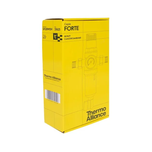Самопромывной фильтр Thermo Alliance Forte SF128W15H латунный с редуктором 1/2