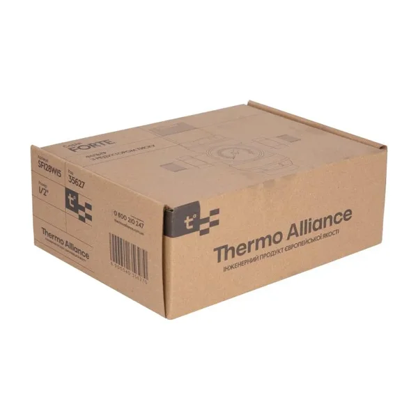 Фильтр самопромывной Thermo Alliance Forte SF128W15 латунный с редуктором давления и манометром 1/2 (SF128W15)