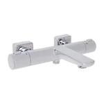 Смеситель для ванны Qtap Votice QVTC30T105GC латунный хромированный термостатический (QVTC30T105GC)