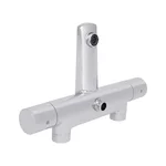 Смеситель для ванны Qtap Votice QVTC30T105GC латунный хромированный термостатический (QVTC30T105GC)