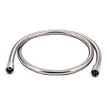 Душевой шланг Qtap QTHADPVC120C Hadice PVC120C полимерный хромированный 1200 мм с системой против скручивания (QTHADPVC120C)