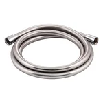 Душевой шланг Qtap Hadice QTHADPVC200C полимерный хромированный 200 см с защитой от перекручивания (QTHADPVC200C)