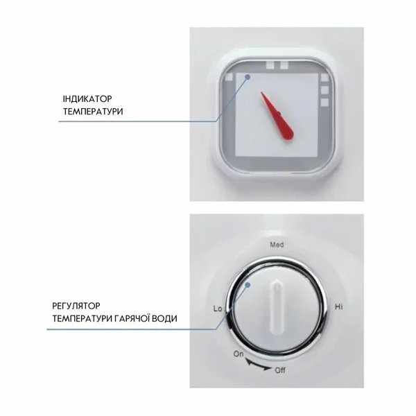 Водонагрівач електричний Thermo Alliance 50 л SLIM вертикальний, мокрий ТЕН 1,5 кВт D50V15Q1