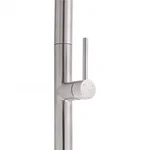 Смеситель для кухни Qtap Lenicka QTLEN9138103UN из нержавеющей стали с выдвижным изливом, брашированный никель (QTLEN9138103UN)