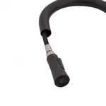 Смеситель для кухни Qtap Evicka QTEVI9135103UB черный матовый из нержавеющей стали с выдвижным изливом (QTEVI9135103UB)