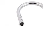 Смеситель для кухни Qtap Evicka QTEVI9135103UC из нержавеющей стали хромированный с выдвижным изливом (QTEVI9135103UC)