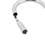 Смеситель для кухни Qtap Evicka QTEVI9135103UC из нержавеющей стали хромированный с выдвижным изливом (QTEVI9135103UC)