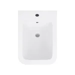 Біде підлогове Qtap QT05443370W Crow керамічне біле з горизонтальним випуском (QT05443370W)