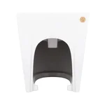 Біде підлогове Qtap QT15443378W Swan керамічне біле з горизонтальним випуском (QT15443378W)