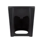Біде підлогове Qtap QT14441003CMB Scorpio керамічне чорне матове з горизонтальним випуском (QT14441003CMB)