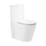 Унітаз-компакт Qtap Scorpio QT14226002W керамічний білий безобідковий з сидінням Soft-close (QT14226002W)