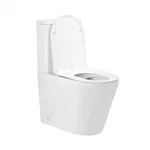 Унітаз-компакт Qtap Scorpio QT14226002W керамічний білий безобідковий з сидінням Soft-close (QT14226002W)