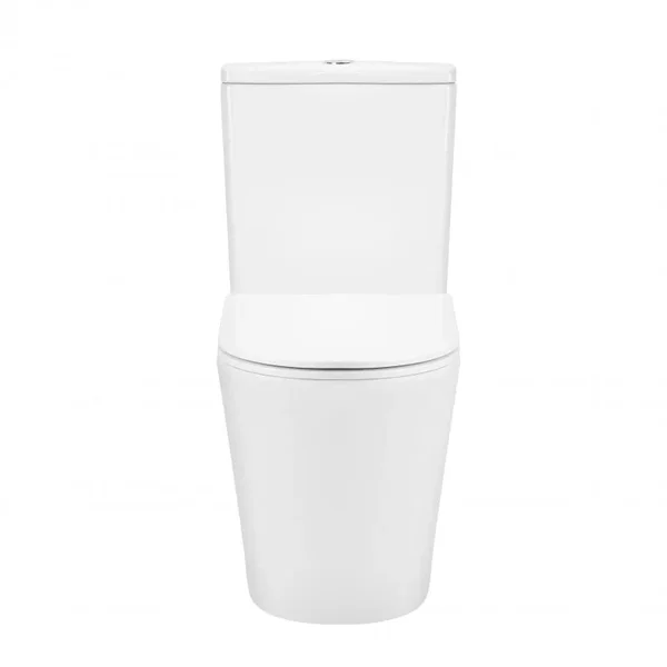 Унітаз-компакт Qtap Scorpio QT14226002W керамічний білий безобідковий з сидінням Soft-close (QT14226002W)