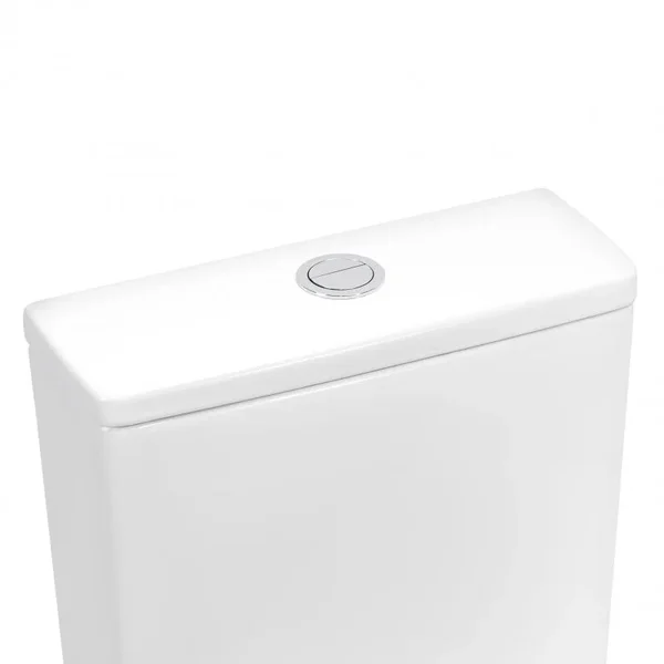 Унітаз-компакт Qtap Scorpio QT14226002W керамічний білий безобідковий з сидінням Soft-close (QT14226002W)