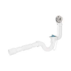 Сифон для ванни Lidz (WHI) 60 03 V001 00 прямоточний (вихід 50 мм)