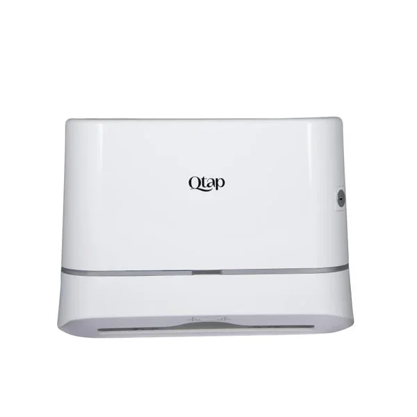 Держатель для бумажных полотенец Qtap Pohodli QTDR600WP белый пластиковый настенный 300 мм (QTDR600WP)