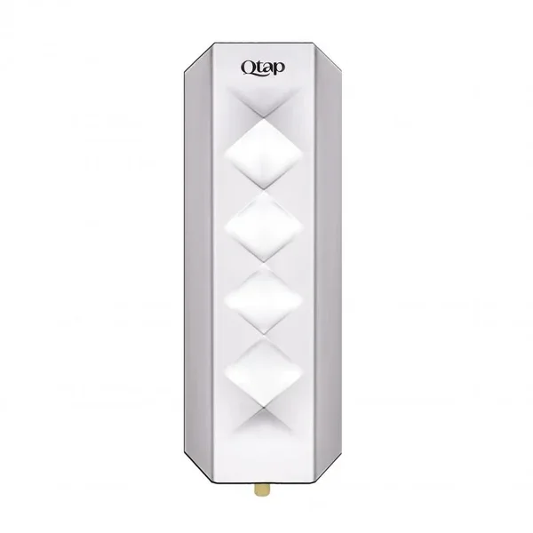 Диспенсер для рідкого мила Qtap Pohodli QTDM350CP1 пластиковий хромовий настінний, 350 мл (QTDM350CP1)