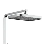 Душевая система Qtap Sloup QTSL57103KNC термостатическая на два потребителя, латунная, хром (QTSL57103KNC)