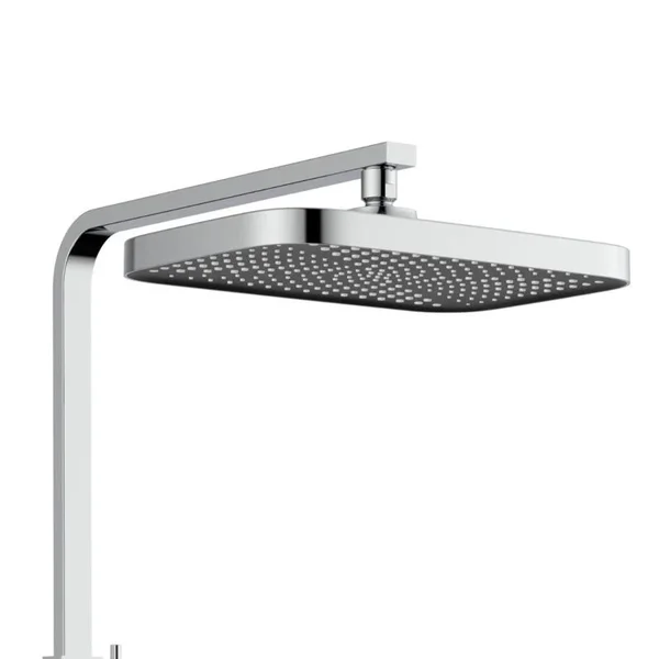 Душевая система Qtap Sloup QTSL57103KNC термостатическая на два потребителя, латунная, хром (QTSL57103KNC)